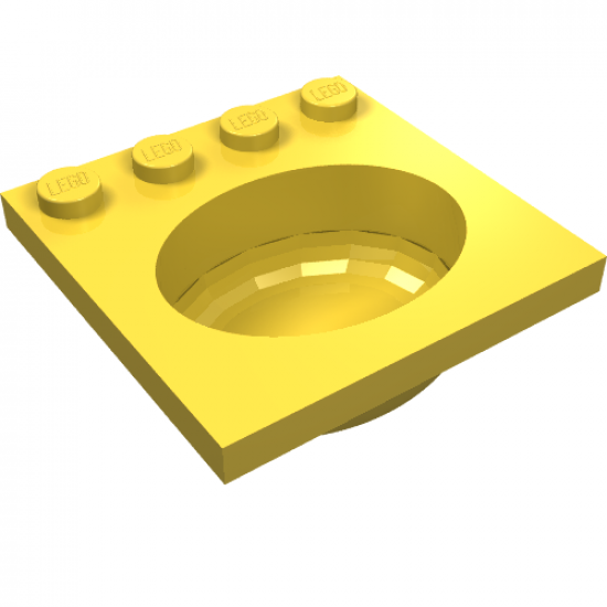 Container Sink 4 x 4 with Elliptical Basin