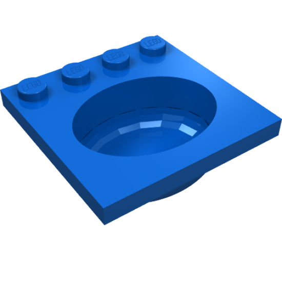 Container Sink 4 x 4 with Elliptical Basin