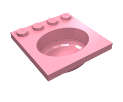 Container Sink 4 x 4 with Elliptical Basin