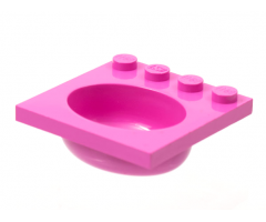 Container Sink 4 x 4 with Elliptical Basin