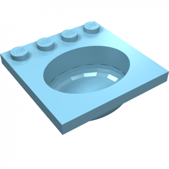 Container Sink 4 x 4 with Elliptical Basin