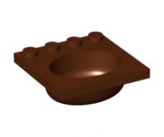 Container Sink 4 x 4 with Elliptical Basin