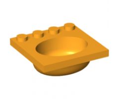 Container Sink 4 x 4 with Elliptical Basin