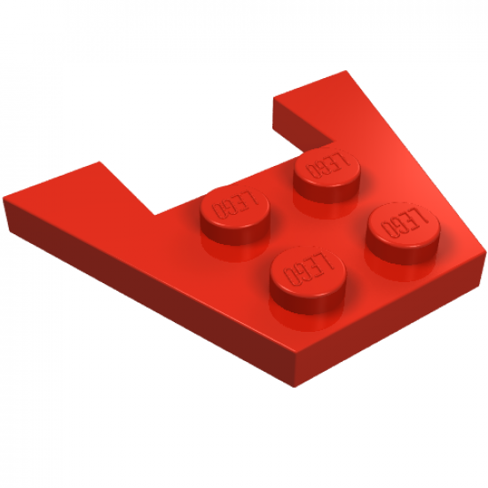Wedge, Plate 3 x 4 without Stud Notches