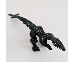Animal, Dinosaur Mutant Lizard with Blue Specks on Back Pattern