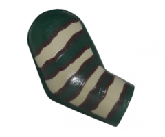 Arm, Right with Tan Stripes Pattern