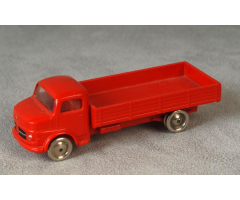 HO 1:87 Vehicles Scale Mercedes Open Bed Truck, Red Flatbed