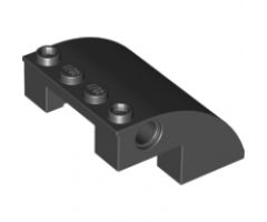 Slope, Curved 4 x 4 x 2 with Holes