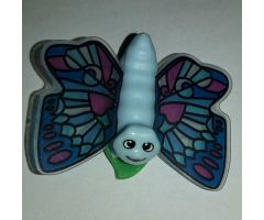 Animal, Air Butterfly Large / Human Hair Clip (Belville) - Heart Wings