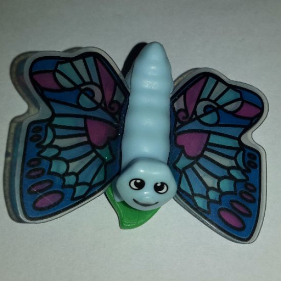 Animal, Air Butterfly Large / Human Hair Clip (Belville) - Heart Wings
