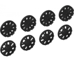 Wheel, Accessory Cover 7 Spoke Y Shape and 10 Spoke T Shape for Wheel 18976, 8 in Bag - 4 of Each (Multipack)