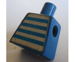 Torso Idea Book 6000 Bill with Blue and White Stripes Pattern (Sticker)
