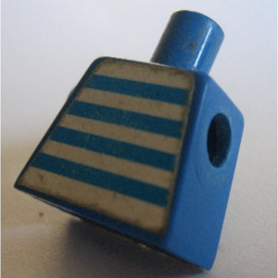 Torso Idea Book 6000 Bill with Blue and White Stripes Pattern (Sticker)