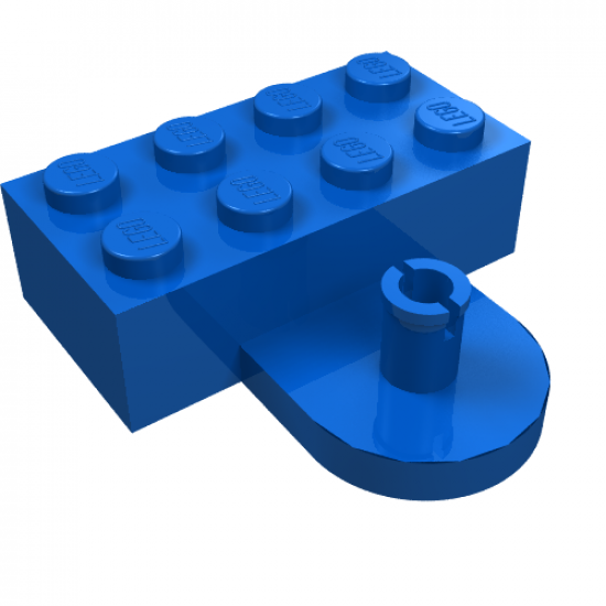 Brick, Modified 2 x 4 with Coupling, Male