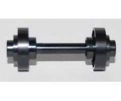 Minifigure, Utensil Barbell Weights with Black Bar