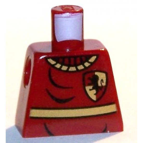 Torso Harry Potter Quidditch Gryffindor Pattern