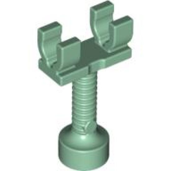 Bar 2L with 2 Clips and Top Stud Receptacle (Skeleton Leg Dementor Stand)