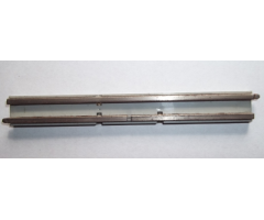 Train, Track 12V Conducting Rail Straight for 12v Signal with Rail Interruption in the Middle, no Pattern