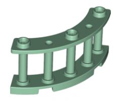 Fence 4 x 4 x 2 Quarter Round Spindled with 3 Studs