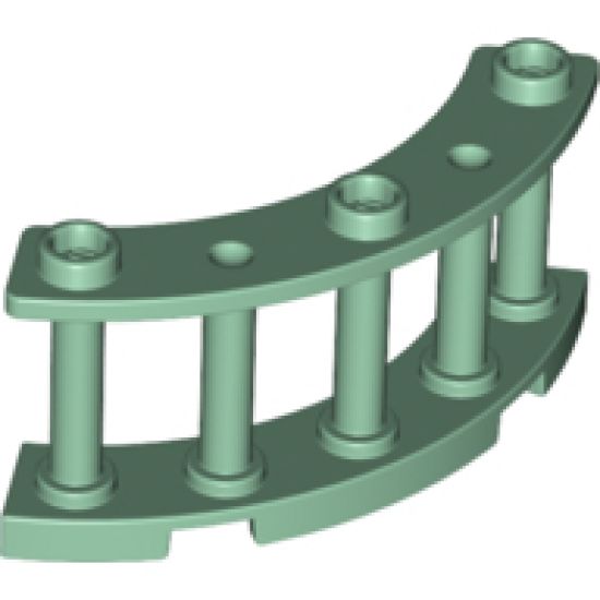 Fence 4 x 4 x 2 Quarter Round Spindled with 3 Studs