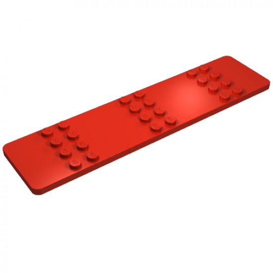 Plate, Modified 4 x 16 with 24 studs