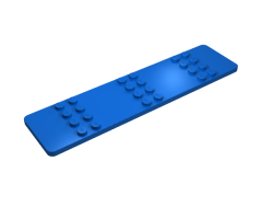 Plate, Modified 4 x 16 with 24 studs