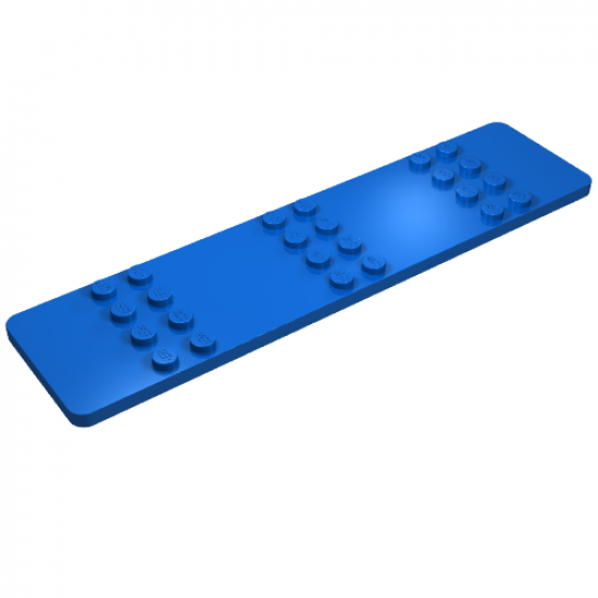 Plate, Modified 4 x 16 with 24 studs