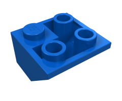 Slope, Inverted 45 2 x 2 Double Convex