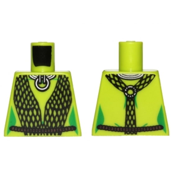 Torso Black Mesh Wrap Pattern (SW Oola)
