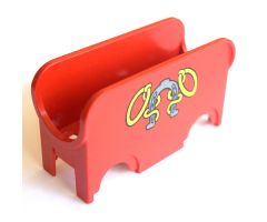 Duplo, Vehicle Car Body Wagon with Horseshoe and Rope Pattern (fits over Car Base 2 x 6)