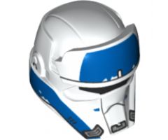 Minifigure, Headgear Helmet SW Imperial Transport Pilot Pattern