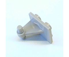 Aircraft Plate, Modified 2 x 2 Thin with Dual Wheels Holder - Solid Pins