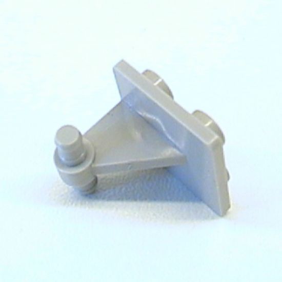 Aircraft Plate, Modified 2 x 2 Thin with Dual Wheels Holder - Solid Pins