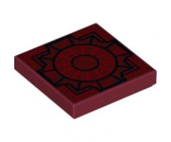 Tile 2 x 2 with Geometric Pattern