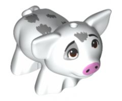 Pig, Moana with Eyes Looking Upward (Pua)