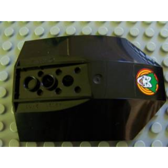 Cockpit 8 x 6 x 2 Curved with Joker Face Pattern (Sticker) - Set 7782