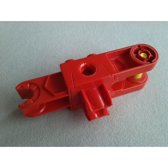 Duplo, Toolo Arm 2 x 6 with Triangular Set Screw and Clip Ends and Clip on Top