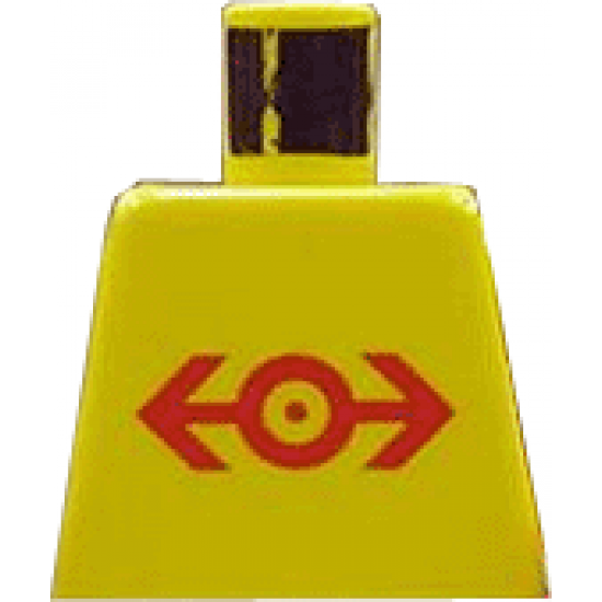 Torso Train Logo Large Red Pattern