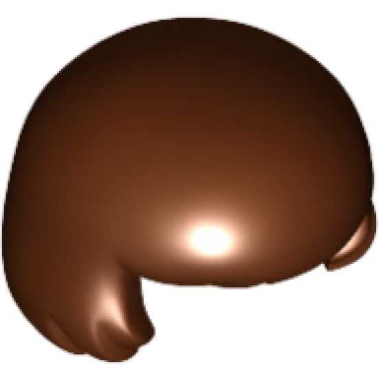Minifigure, Hair Short with Slightly Curled Ends