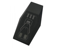 Large Figure Part Armor Plate Small with Hull Plates Pattern (Sticker) - Set 76118