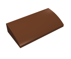 Slope, Curved 2 x 4 x 2/3 without Bottom Tubes