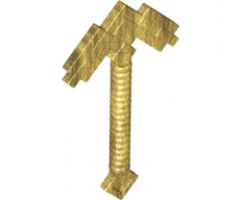 Minifigure, Utensil Pickaxe Pixelated (Minecraft)