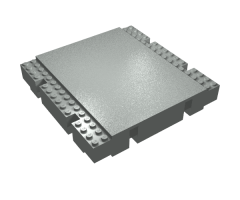 Baseplate, Raised Platform 16 x 16 x 2 1/3