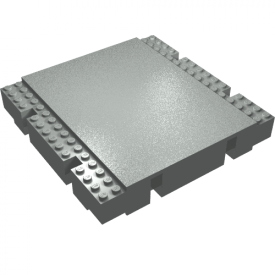 Baseplate, Raised Platform 16 x 16 x 2 1/3