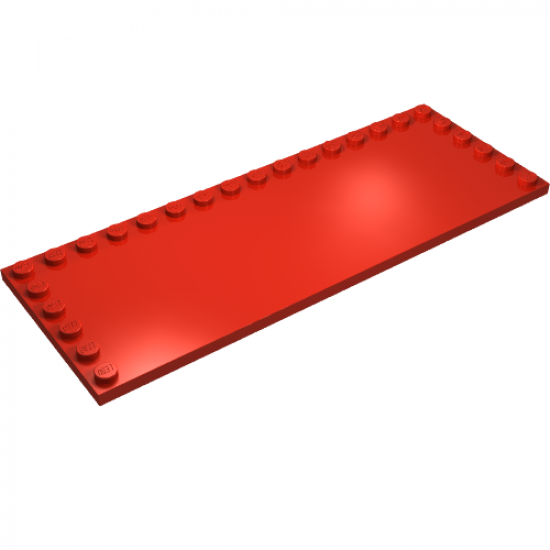 Tile, Modified 6 x 16 with Studs on Edges