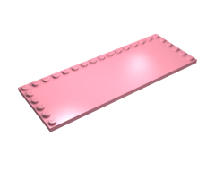 Tile, Modified 6 x 16 with Studs on Edges