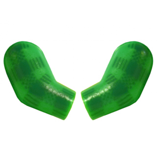 Arm, (Matching Left and Right) Pair with Green Plaid Pattern