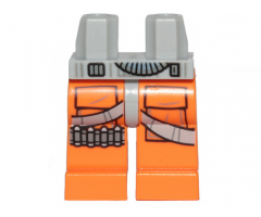 Hips and Orange Legs with SW Pilot Pockets, Four Bullets, Gray Belts and Pipe Pattern