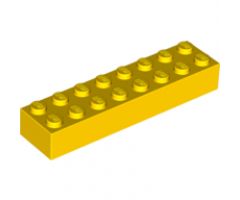 Brick 2 x 8 with Top Half of '100TH' Pattern