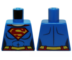 Torso Shirt with Female Outline, Belt and Red and Yellow Superman 'S' Logo Pattern